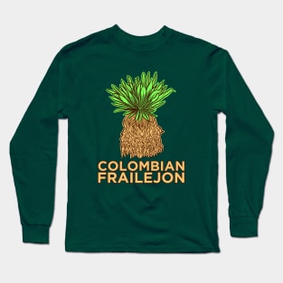 Colombian South american andean Frailejon plant art Long Sleeve T-Shirt